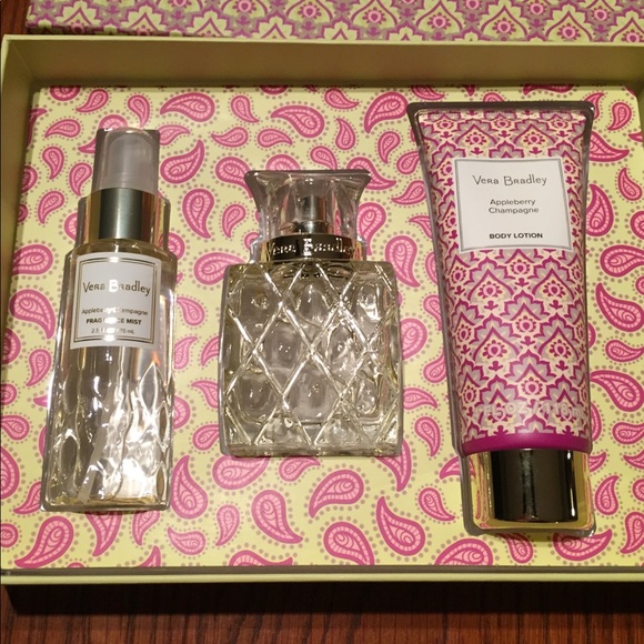 vera bradley perfume set